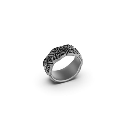 Ornamental Band Ring