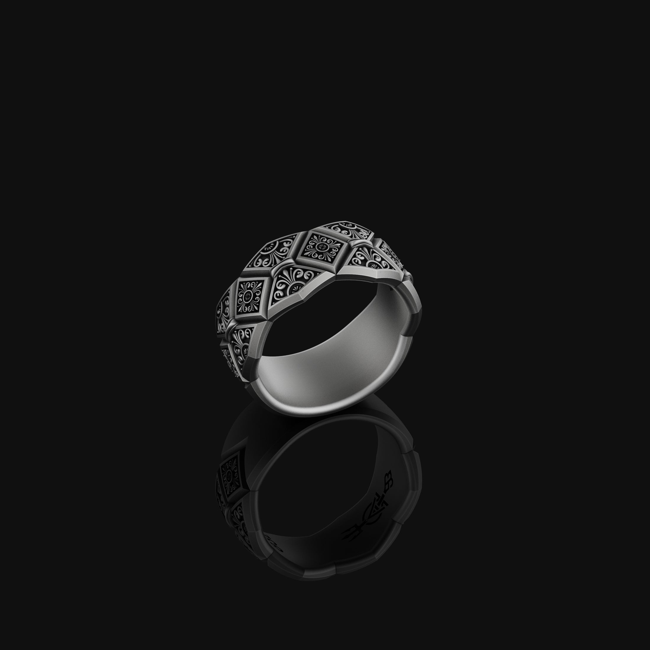 Ornamental Band Ring