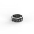 Bild in Galerie-Betrachter laden, Rotating Crane Band - Engravable - Angelios Jewelry
