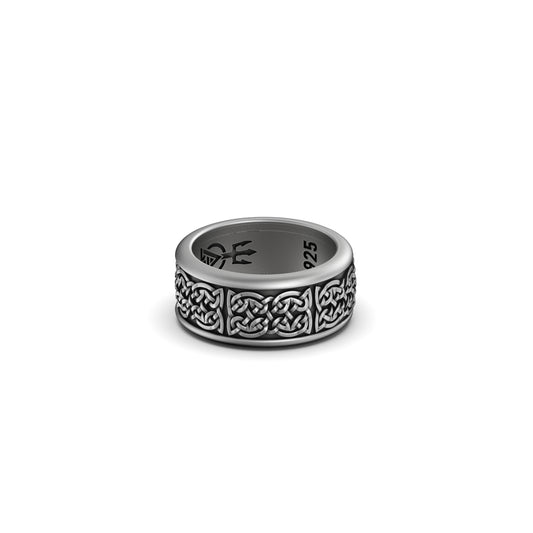 Rotating Celtic Knot Band - Engravable