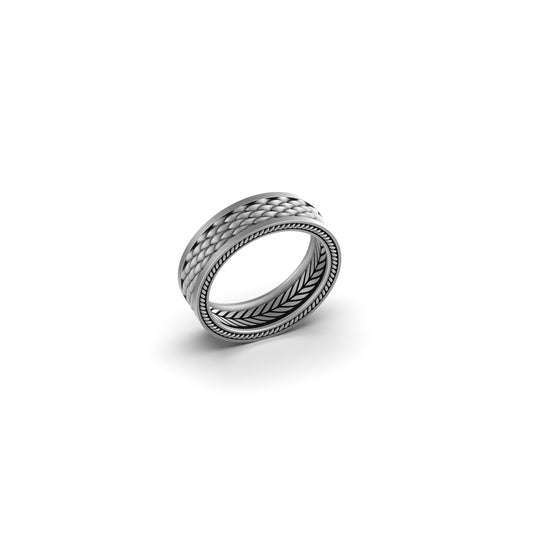 Greek Leaf Band - Angelios Jewelry