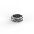 Bild in Galerie-Betrachter laden, Rotating Creation of Adam Band - Engravable - Angelios Jewelry
