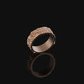 Load image into Gallery viewer, Spring Blossoms Band Rose Gold Finish
