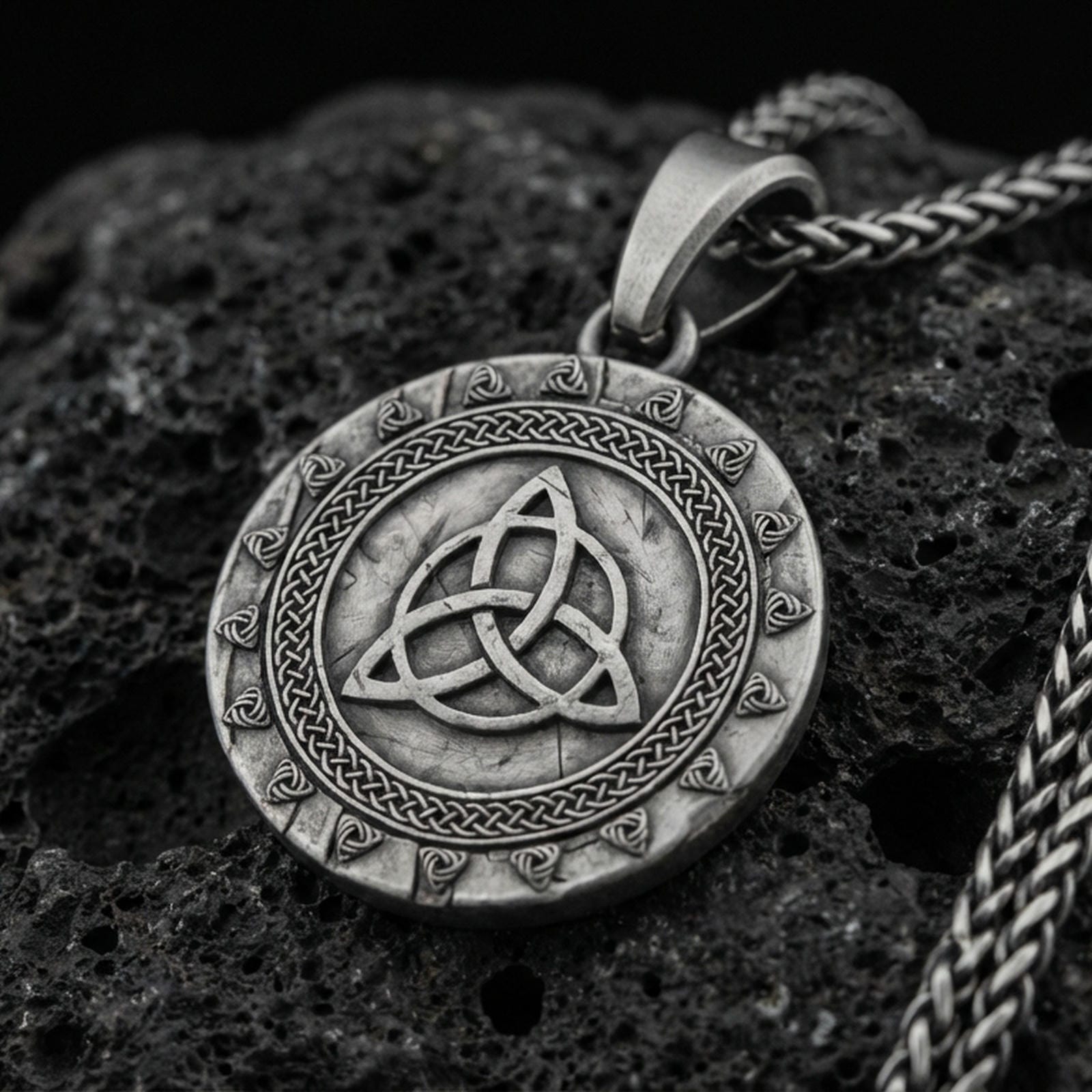 Goddess Freya Medallion Pendant