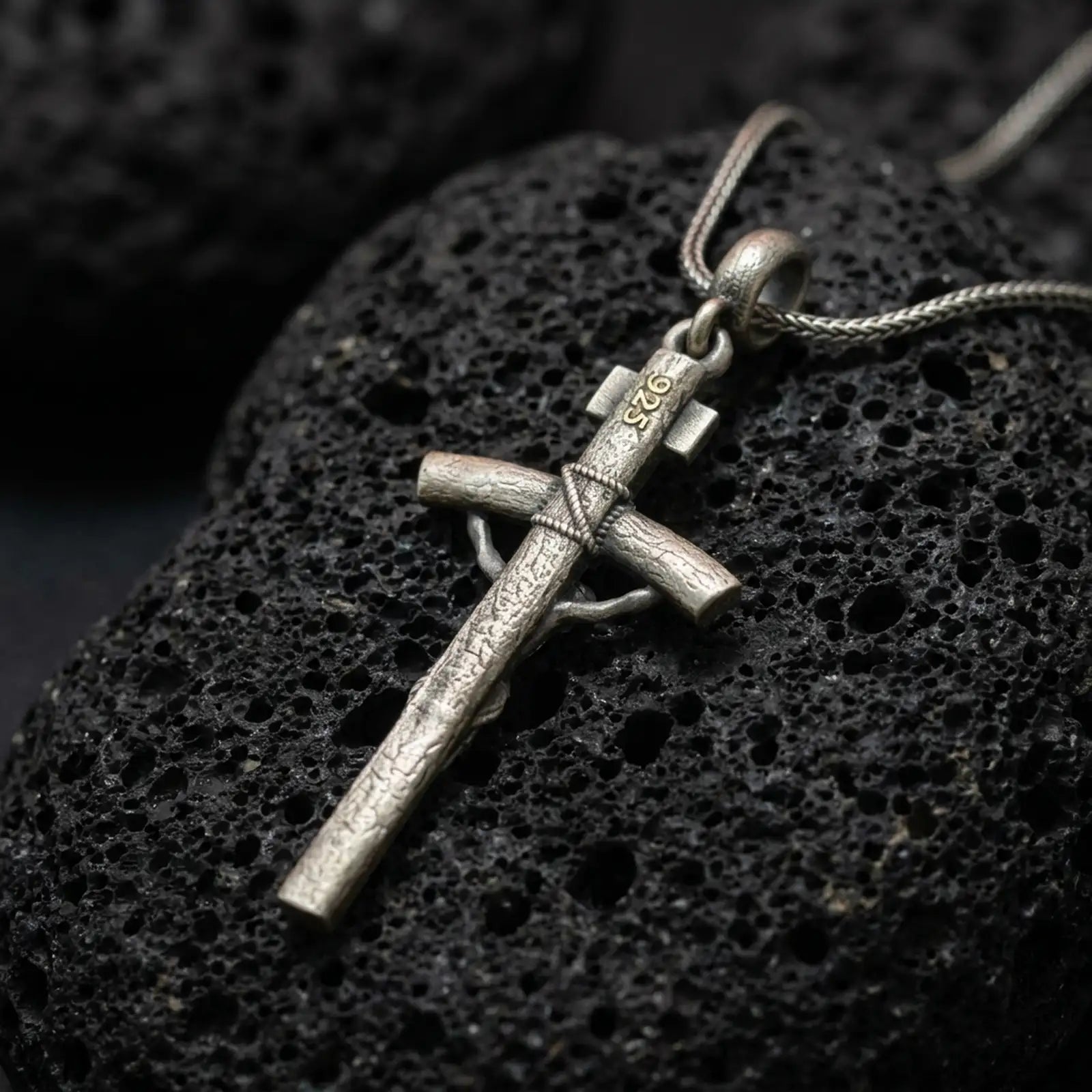 Jesus Crucifixion Cross Pendant