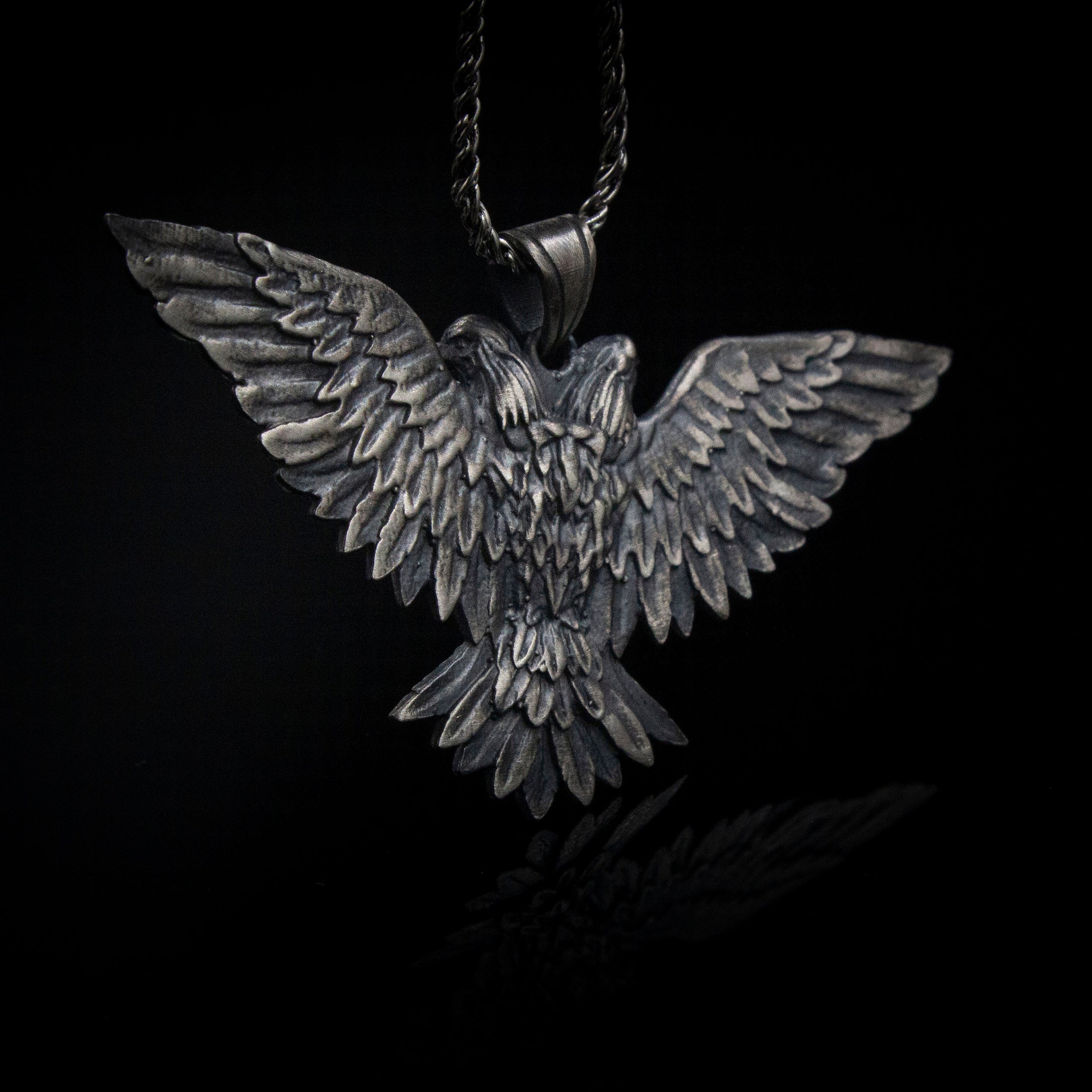 Two Headed Eagle Necklace