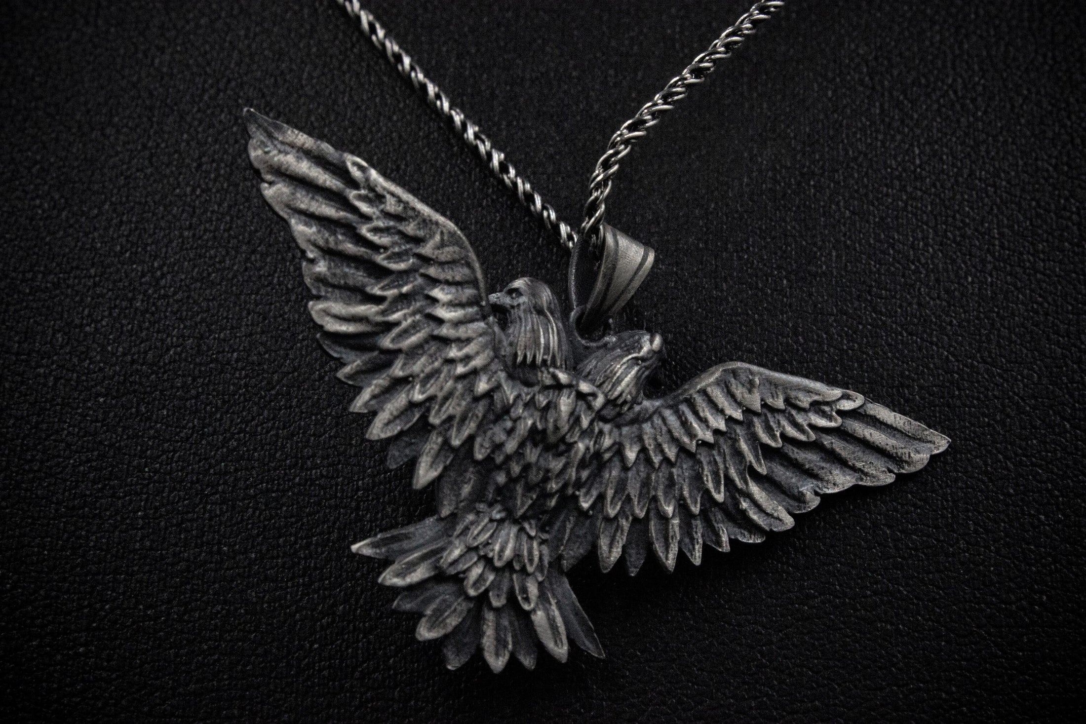 Two Headed Eagle Necklace