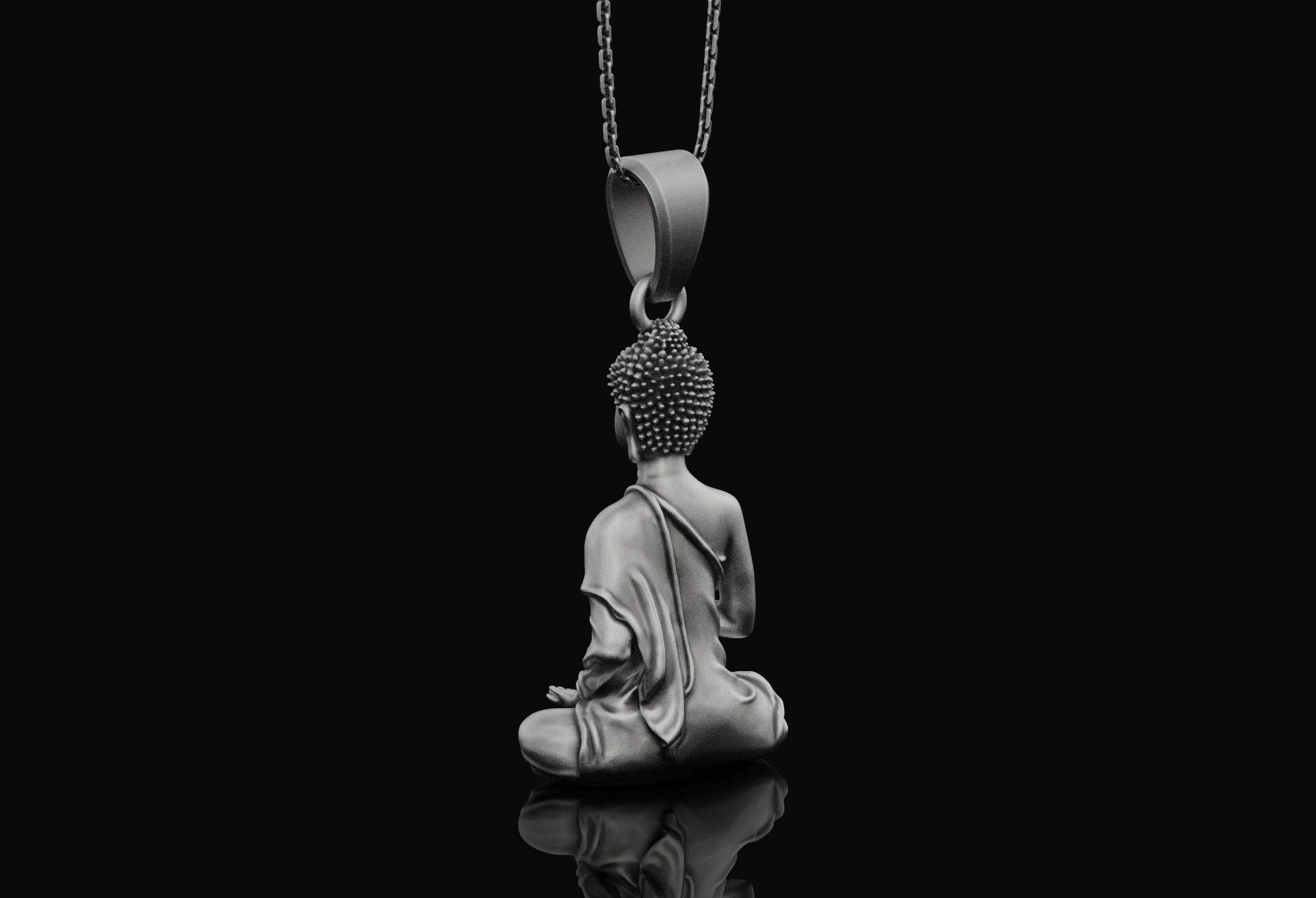 Sitting Buddha Pendant