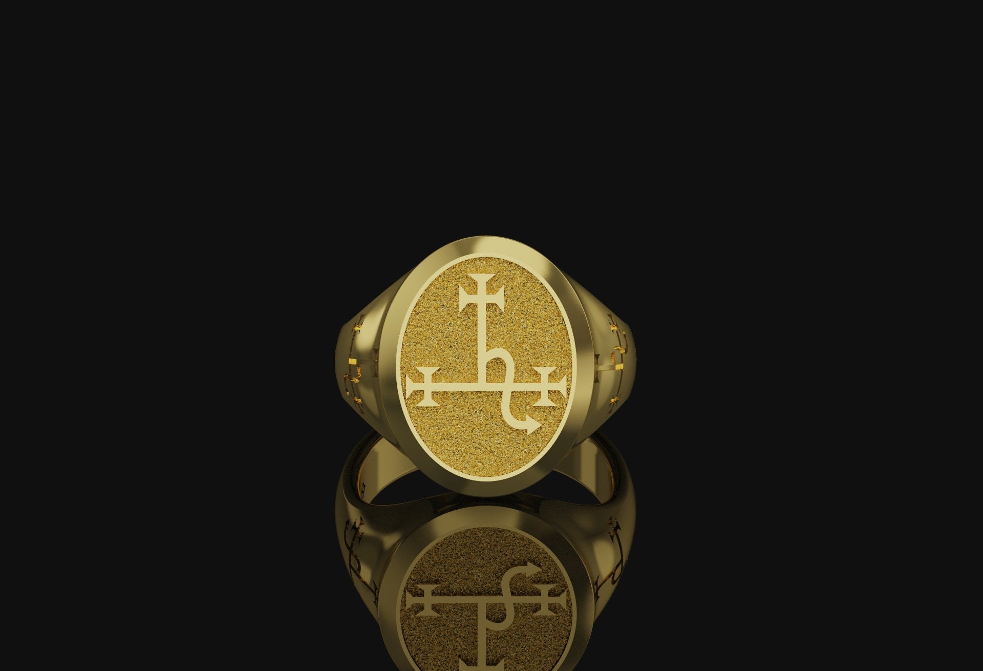 Lilith Seal Signet Ring