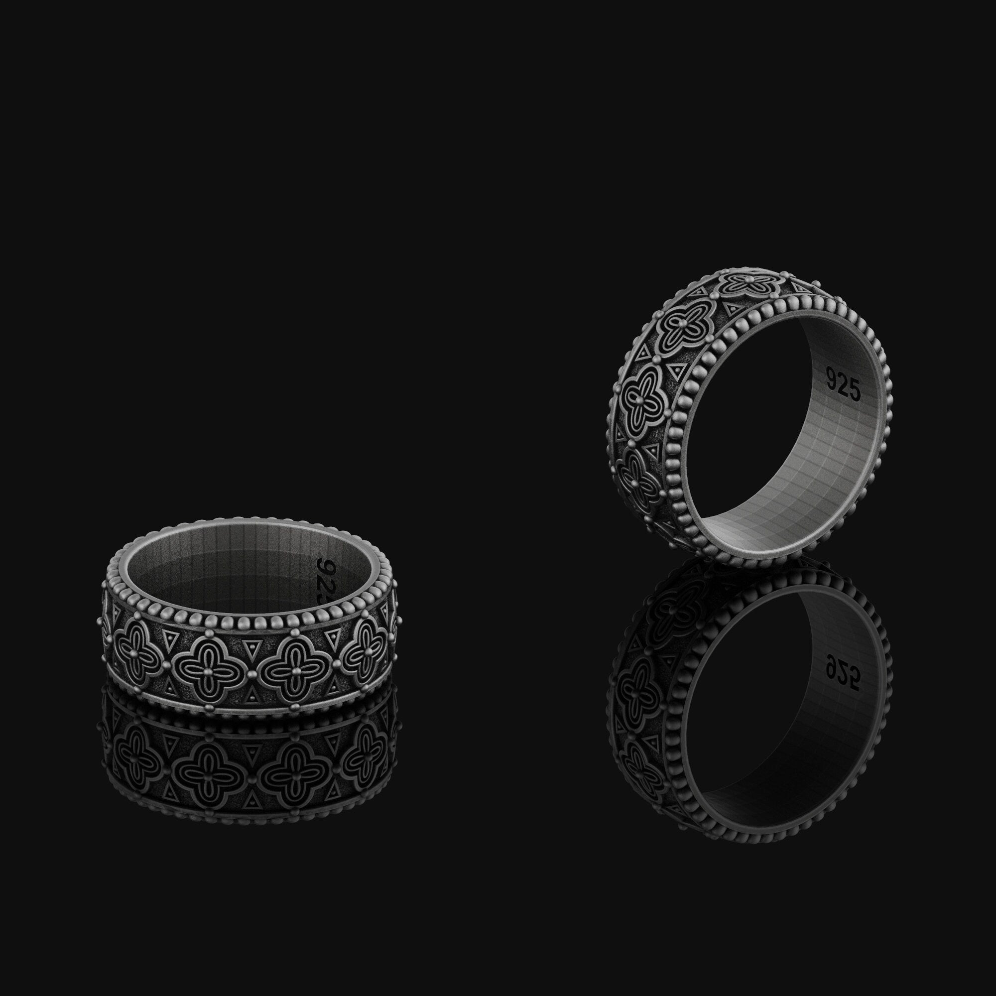 Ornamental Pattern Band - Engravable