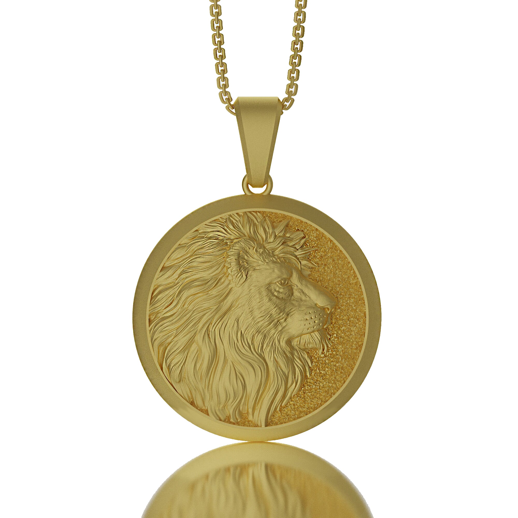 Goldener Löwenanhänger, Löwe