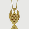Load image into Gallery viewer, Gold Hermes Pendant
