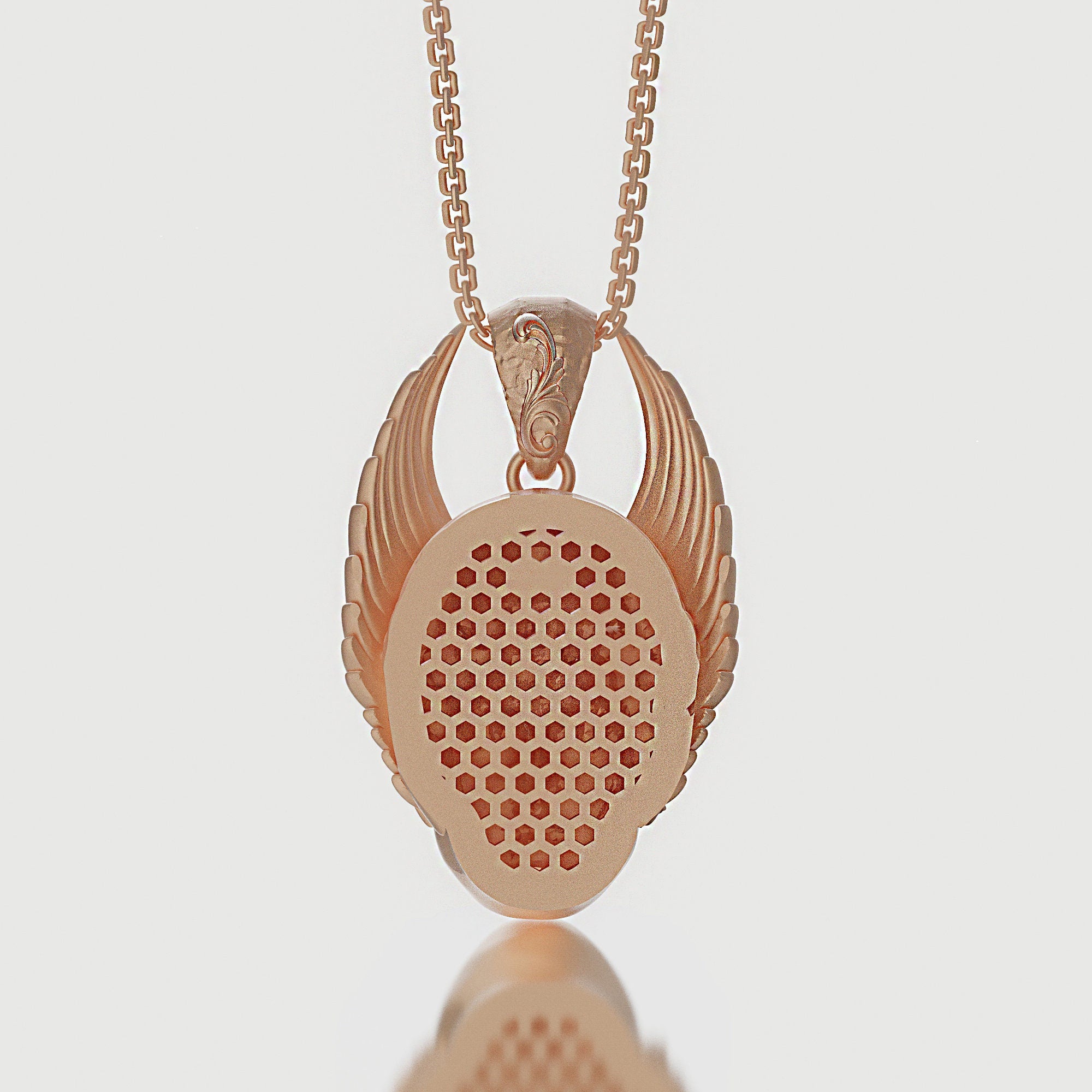 Gold Hermes Pendant
