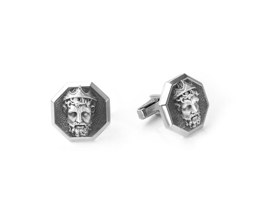 Zeus Cufflinks - Angelios Jewelry
