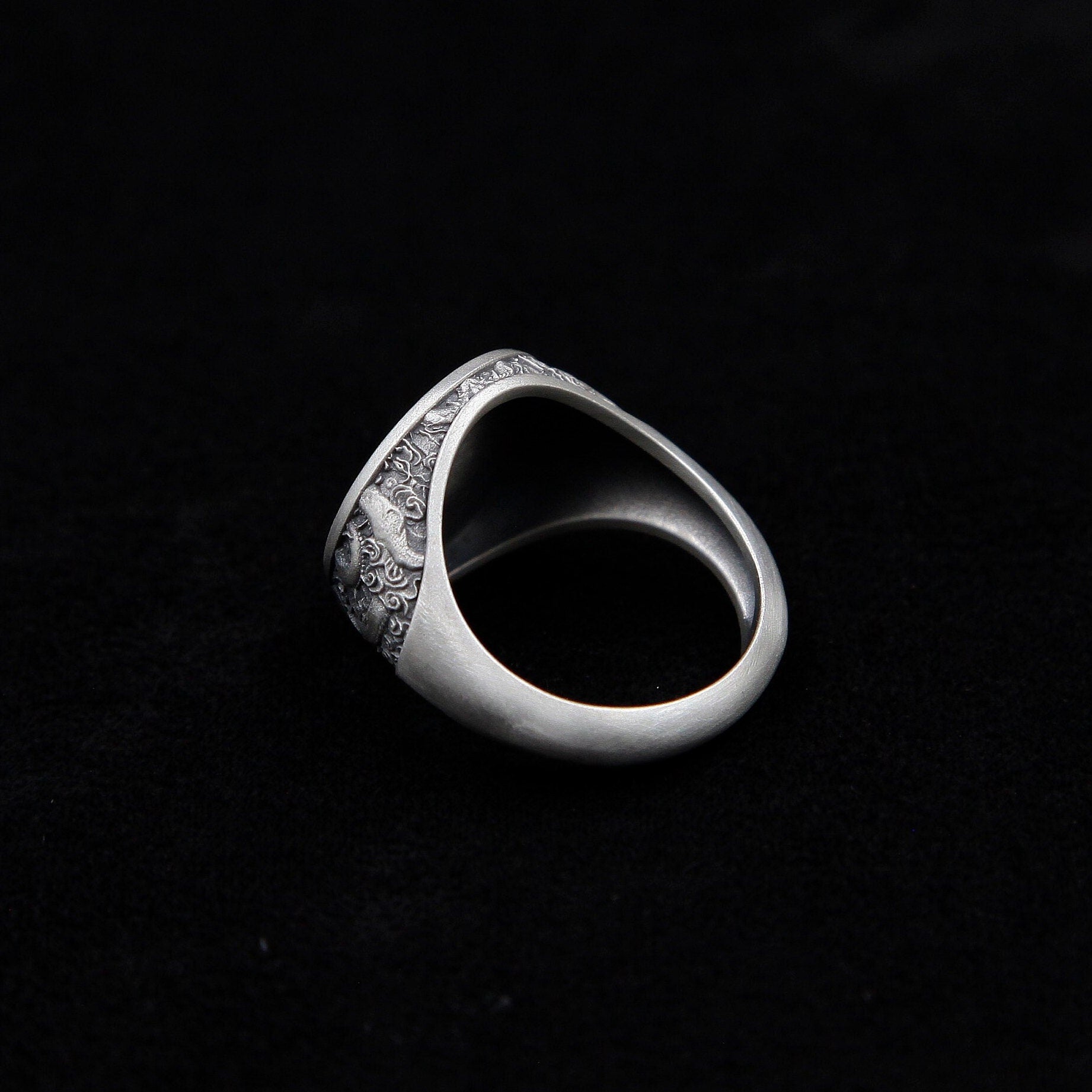 Mens Ring, Koi Fish Ring, Koi Ring, Fish Ring, Titanium Mens Ring, Japanese Ring, Gift For Him, Womans Ring, Fashion Ring, Unisex