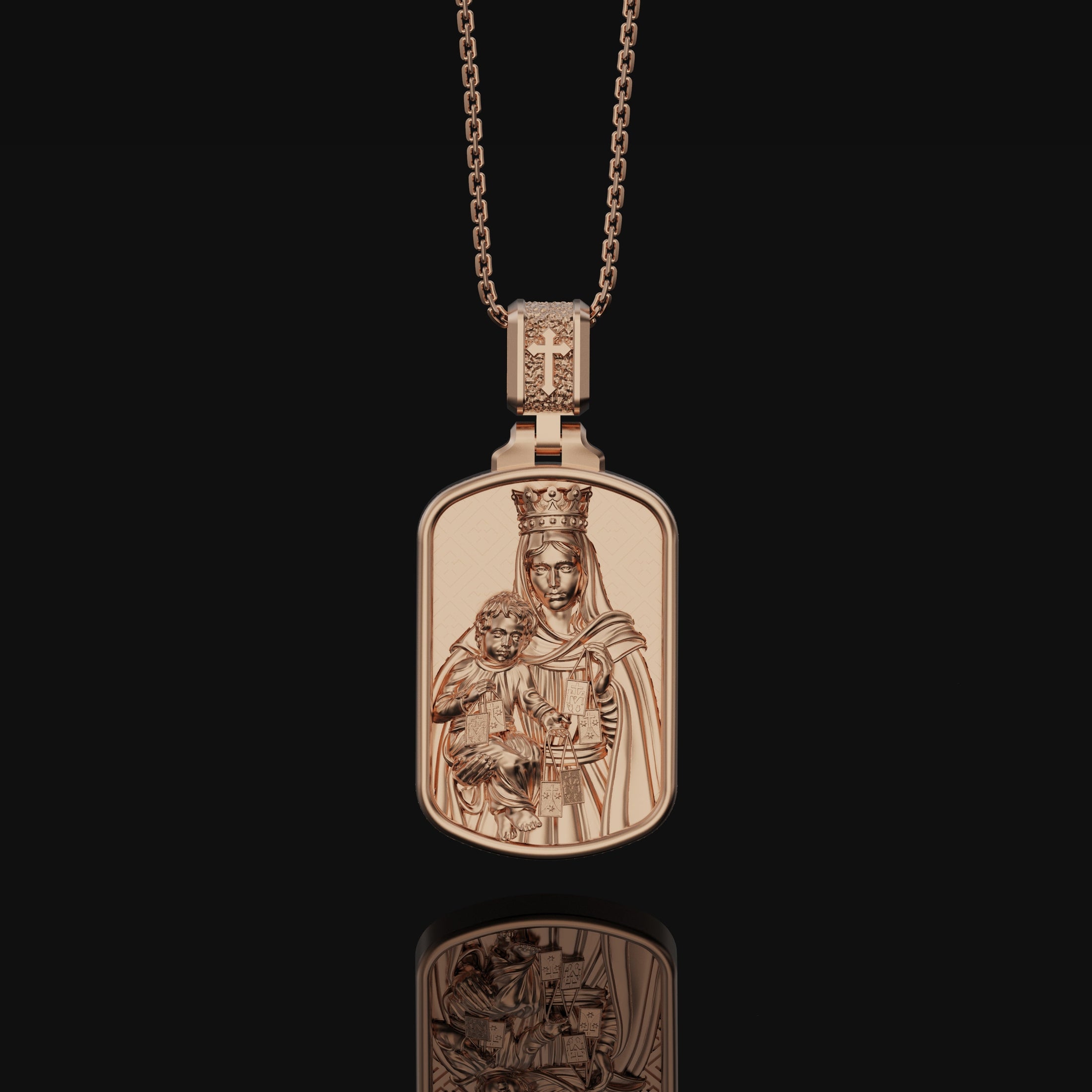 Our Lady of Mount Carmel Pendant