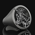 Load image into Gallery viewer, Mens Ring, Koi Fish Ring,
