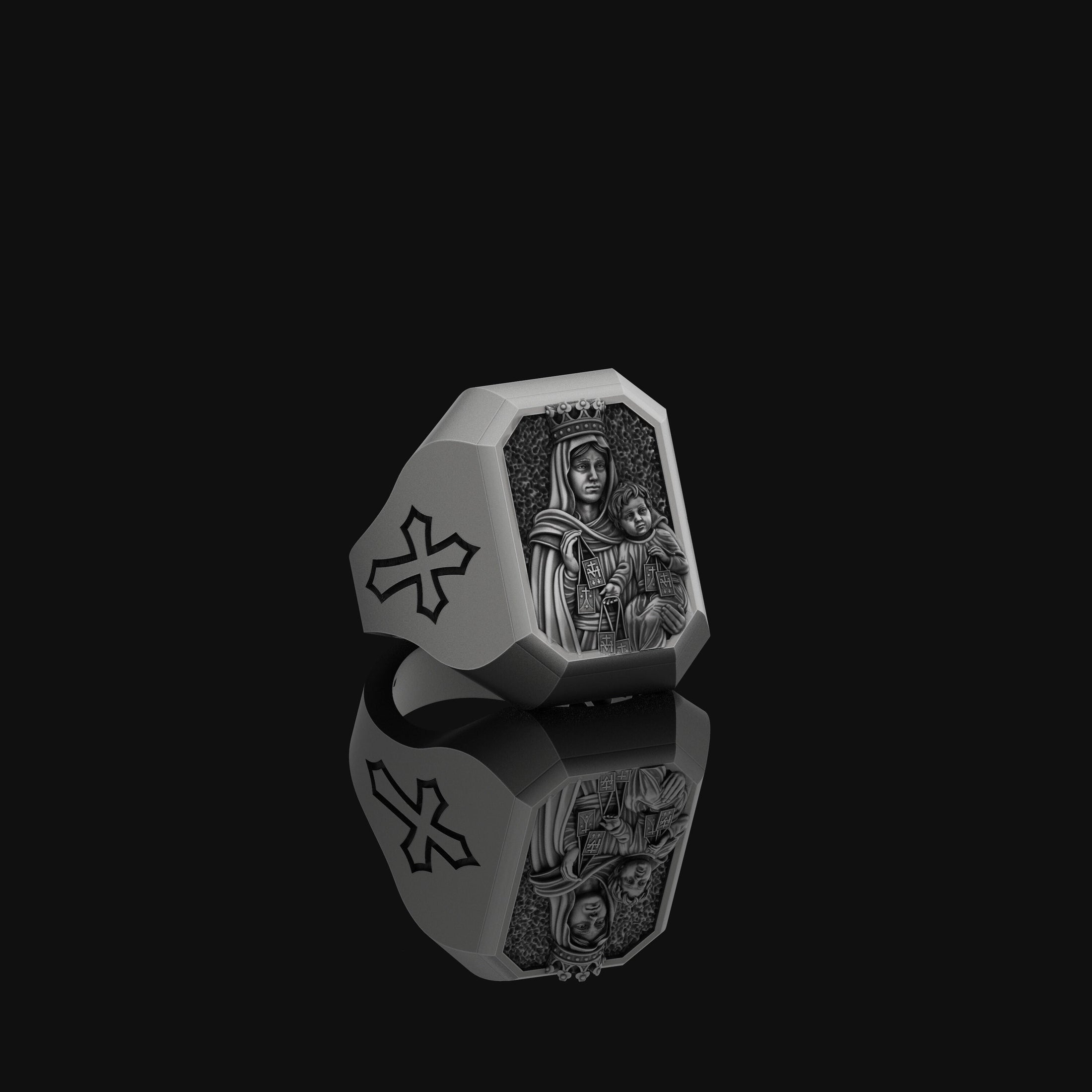 Virgin Mary Ring, Religious Jewelry, Catholic Jewelry, Religious Necklace, Christian Ring, Christian Jewelry, Virgin Mary, Mother Mary