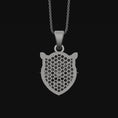 Bild in Galerie-Betrachter laden, Viking Necklace, Fenrir Necklace, Wolf Pendant, Nordic Necklace, Pagan Necklace, Norse Jewelry, Wolf Amulet, Viking Pendant, Mythology
