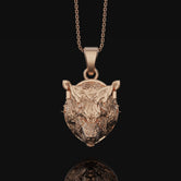 Viking Necklace, Fenrir Necklace, Wolf Pendant, Nordic Necklace, Pagan Necklace, Norse Jewelry, Wolf Amulet, Viking Pendant, Mythology