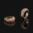 Load image into Gallery viewer, Gothic Ring, Engagement Band, Skull Wedding Ring, Skull Band, Gothic Jewelry, Punk Ring, Skull Engagement, Skull Ring Men, Skull Ring Women
