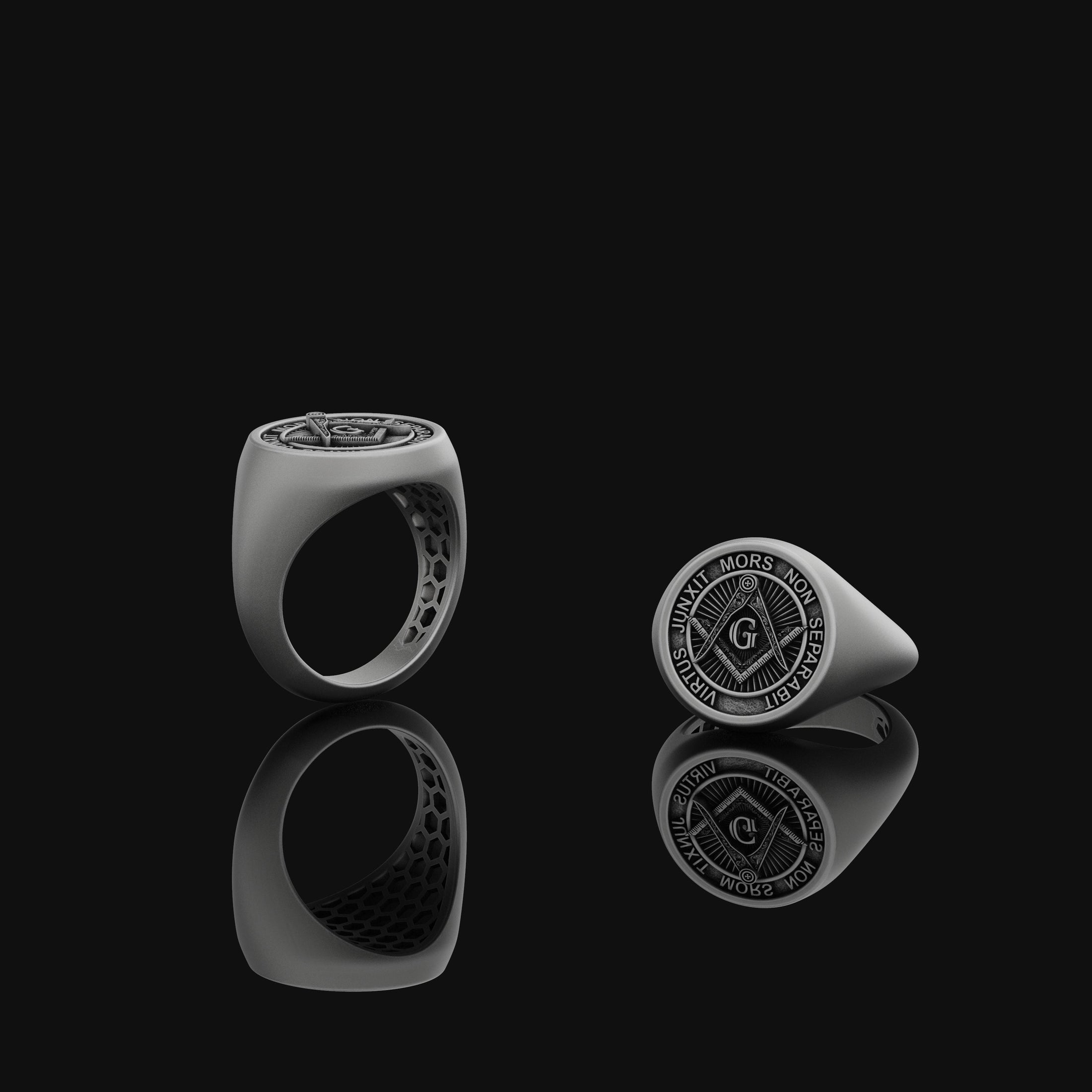 Masonic Ring, Freemason Ring, Masonic Jewelry, Master Mason Ring, Freemason, Skull Ring, Mason Ring, Masonic Rings, Masonic Signet Ring