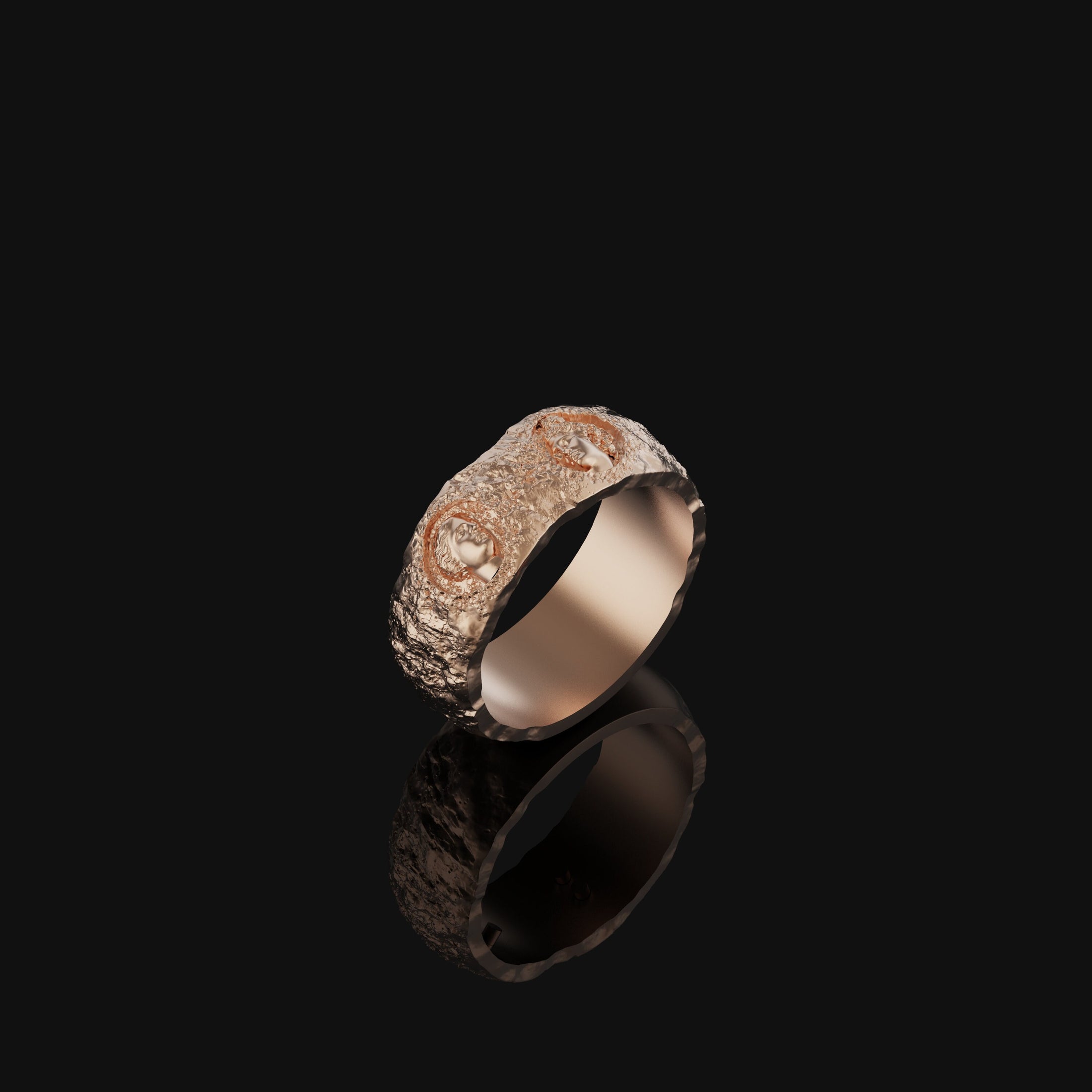 Sculptured Ring, Ancient Greek, Sculpture Ring, Ancient Greece, Greek Men Ring, Ancient Roman Ring, Greek Sculpture Ring, Ancient Greek Art