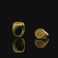 Bild in Galerie-Betrachter laden, Masonic Ring, Freemason Ring, Masonic Jewelry, Master Mason Ring, Freemason, Skull Ring, Mason Ring, Masonic Rings, Masonic Signet Ring
