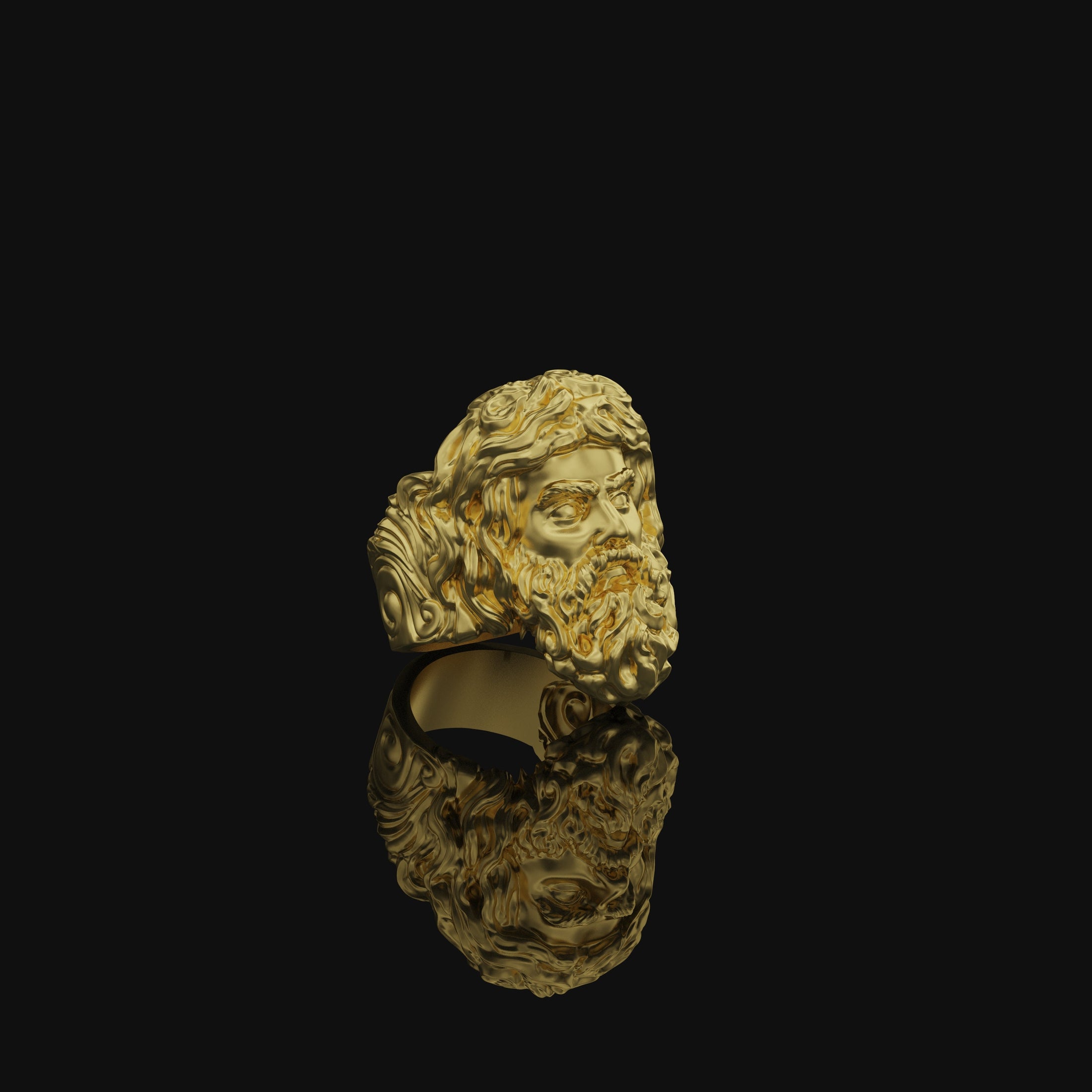 Poseidon Ring, Sterling