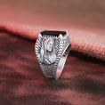 Load image into Gallery viewer, Shepherd Souls Ring, Jesus Ring, Christian Jewelry, Spiritual Gift, Christian Gift, Divine Protection Ring, Holy Symbol Ring
