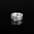 Load image into Gallery viewer, Targaryen Ring, Dragon House Band, Fire and Blood Jewelry, Dragon Scale Band, Epic Saga Accessory, House Of The Dragon
