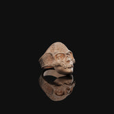 Skull Mandala Ring, Buddism Mehndi, Spiritual Jewelry, Zen Accessory, Enlightenment Ring, Karma Ring, Nirvana Accessory, Mystical Jewelry