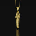 Load image into Gallery viewer, King Tutankhamun Necklace, Ancient Egypt, Pharaoh Egyptian, Mummy Charm, Unisex Gift, Pharaoh Pendant, Egyptian Art, Mystical Accessory
