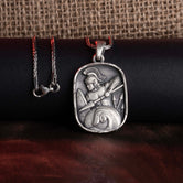Ancient Rome, Warrior Necklace, Spartan Pendant, Julius Caesar, Honor Token, Roman Jewelry, Gift for him, Strength Symbol