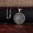 Bild in Galerie-Betrachter laden, Christian Necklace, Lion of Judah, Coin Pendant, Biblical Symbol, King of Kings, Spiritual Token, Christian Gift Men's, Holy Scripture
