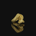 Load image into Gallery viewer, Koi Fish Ring 4 Gold Finish
