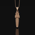 Load image into Gallery viewer, King Tutankhamun Necklace, Ancient Egypt, Pharaoh Egyptian, Mummy Charm, Unisex Gift, Pharaoh Pendant, Egyptian Art, Mystical Accessory
