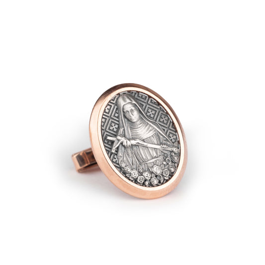 Saint Mary Magdalene Cufflinks - Angelios Jewelry
