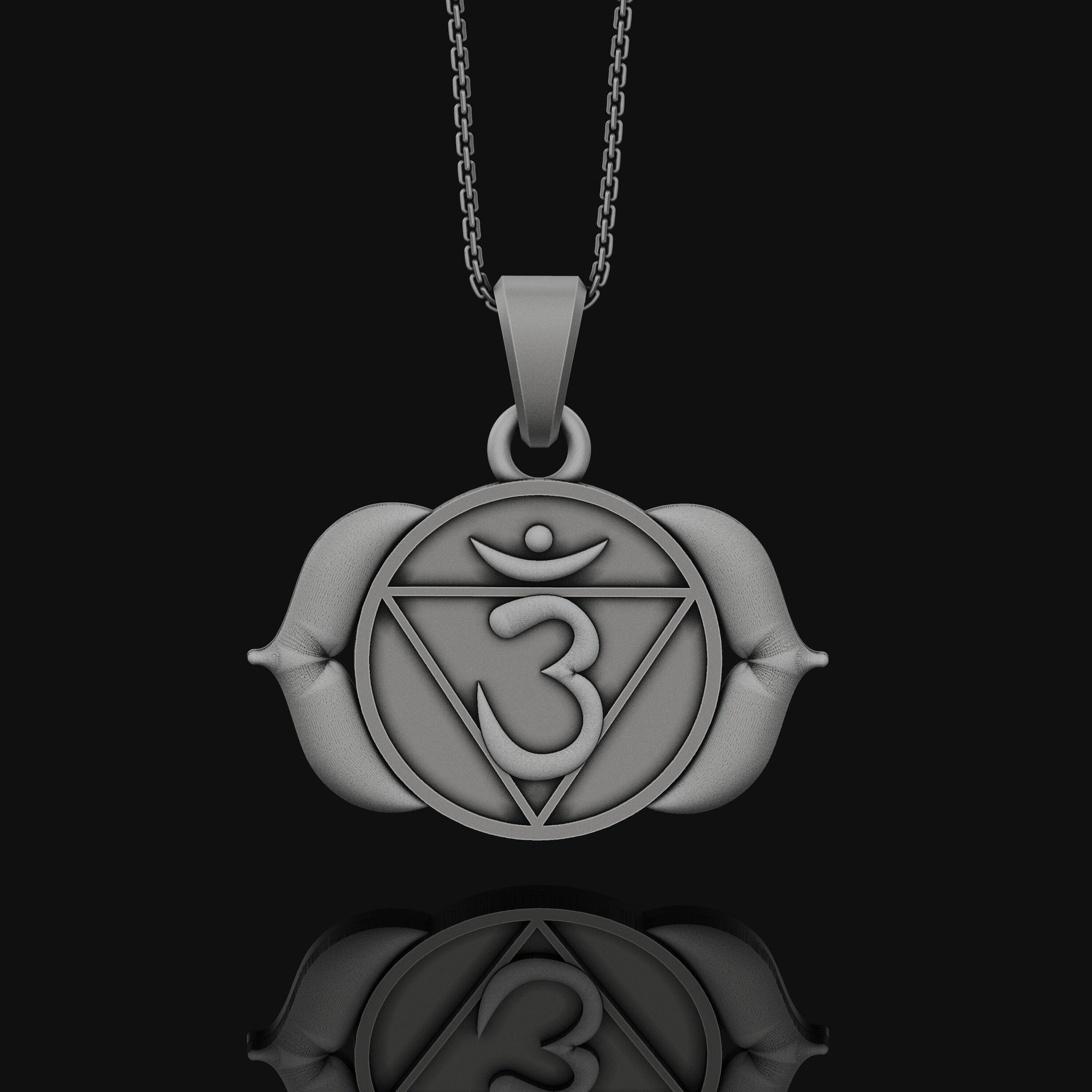 Third Eye Chakra Necklace, Chakras, Meditation, Reiki, Spiritual Gift, Metaphysical, Gift For Her, Handmade Jewelry Oxidized Finish