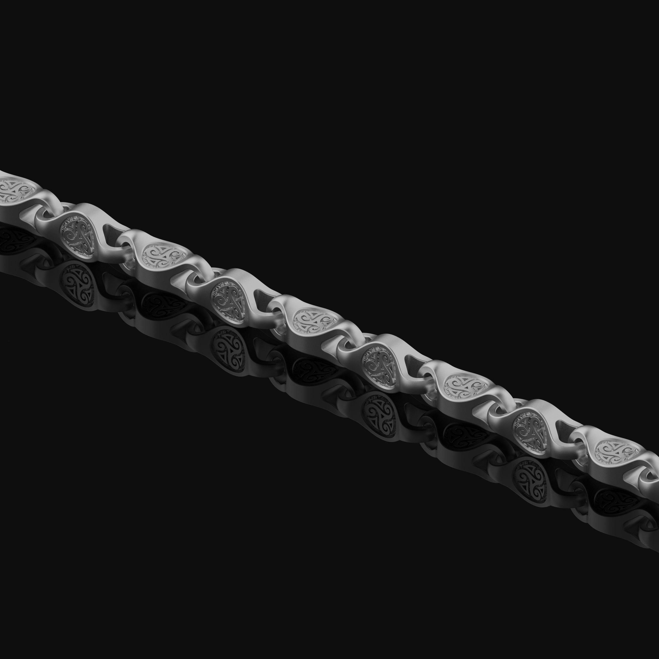 Silver Norse Bracelet