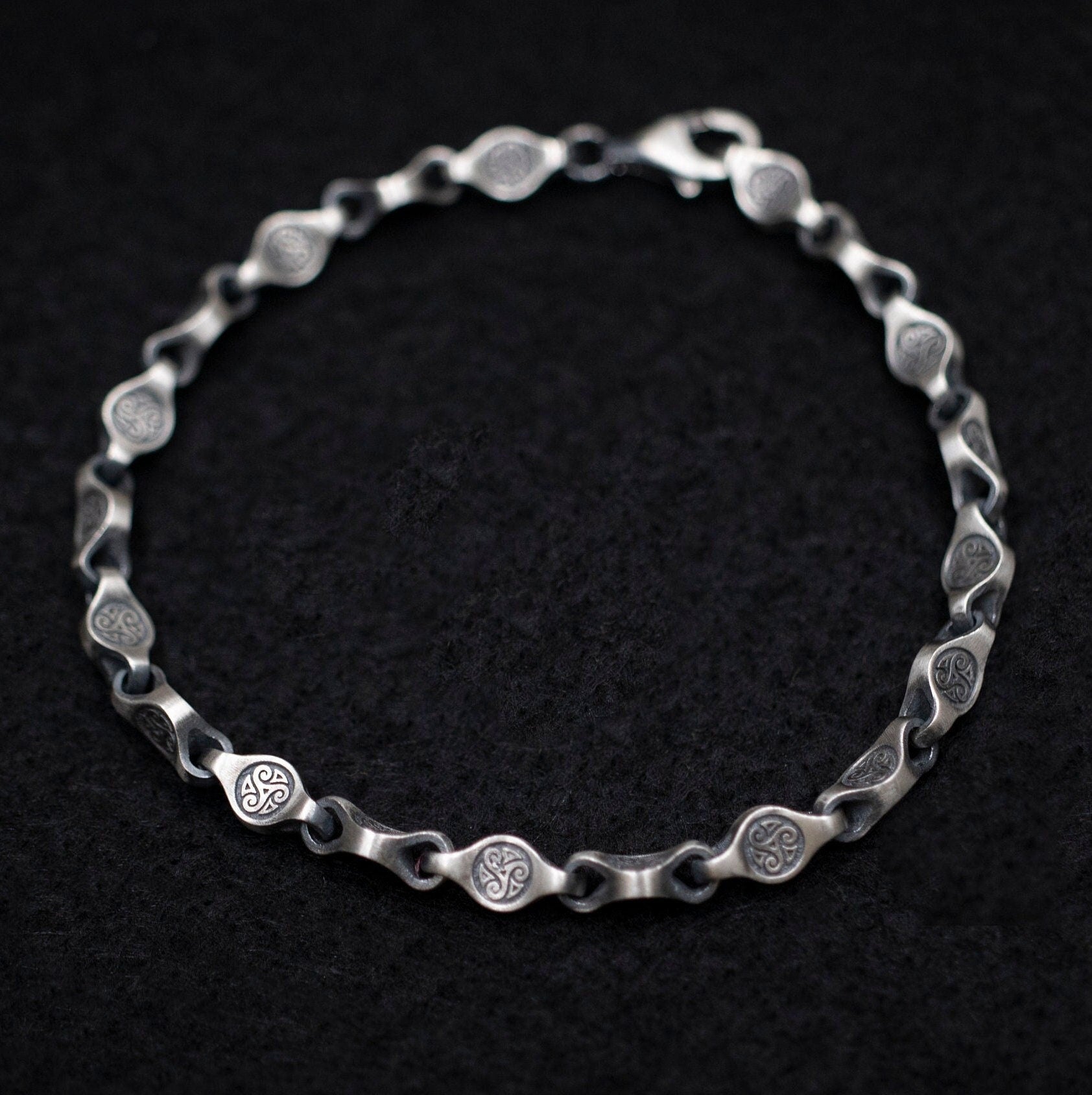 Silver Norse Bracelet