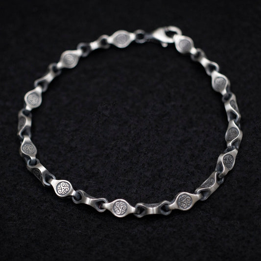 Silver Norse Bracelet