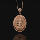 Poseidon, Greek Myth, Mens Necklace, Valentine Gift, Gift for Him, Birthday Gift, Roman God Neptune, Mythological Jewelry, Ocean Charm