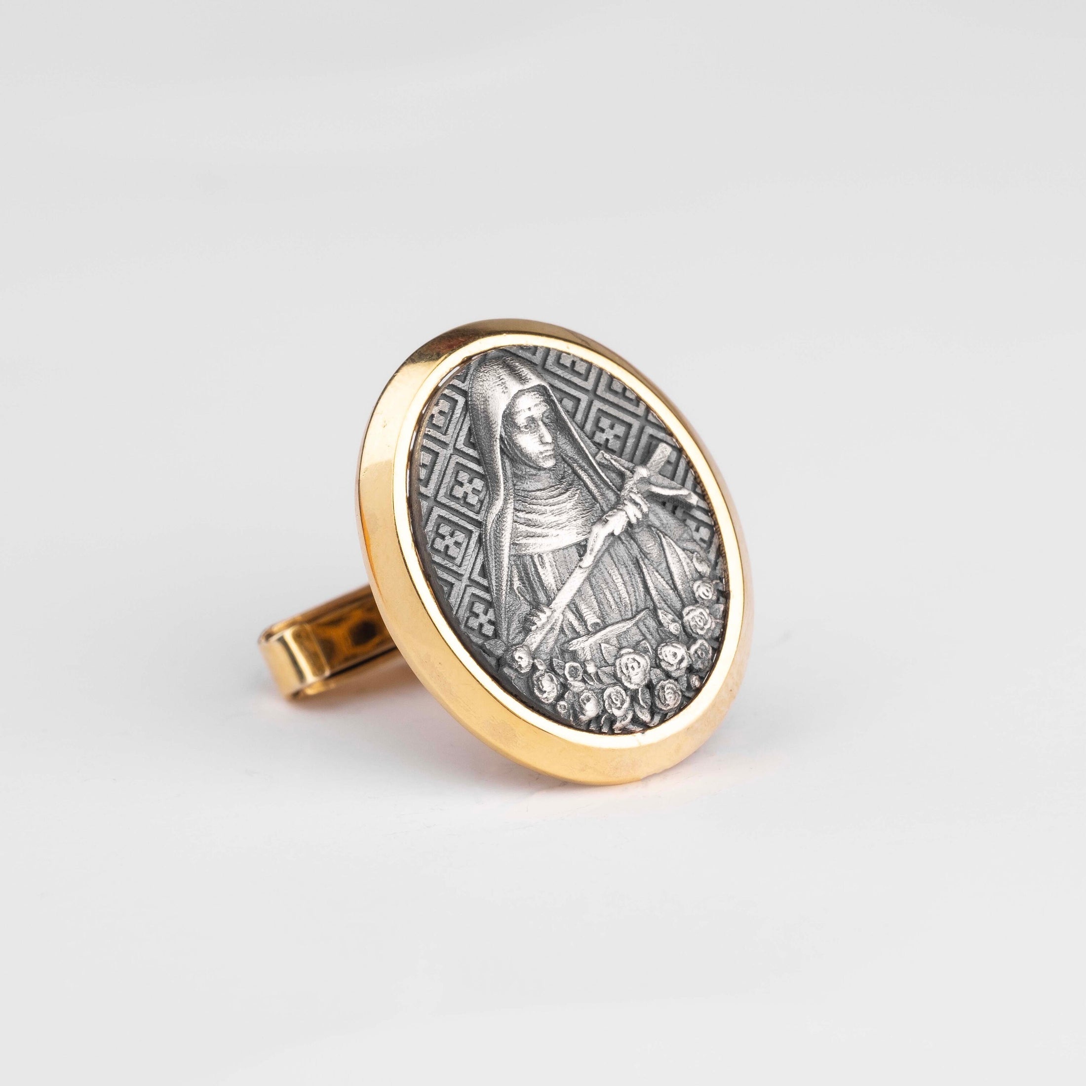 Patron Saint, Maria Magdalena, Christian Cufflinks, Mary Of Magdala, Christian Jewelry, Saint Mary Magdalene, Groomsman, St Mary Magdalene