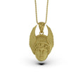 Load image into Gallery viewer, Gold Hermes Pendant
