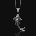 Load image into Gallery viewer, Japanese Koi Fish, Japanese Fish, Koi Fish Necklace, Christmas Gift For Her, Fish, Japanese Koi Fish Pendant, Women's Necklace Oxidized Finish

