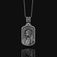 Load image into Gallery viewer, Jesus Pendant, Christian Gift, INRI Medal, Good Shepherd, Jesus Necklace, Lord Is My Shepherd, Faith Love Religious
