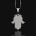 Bild in Galerie-Betrachter laden, Anahata Chakra Necklace, Heart Chakra Pendant, Anahata, Chakra, Yoga Necklace, Yoga Jewelry, Spiritual Jewelry, Sterling Silver
