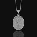 Load image into Gallery viewer, St Andrew Medal, Patron Saint Medal, Andrew The Apostle, Religious Medals Jewelry, Catholic Necklace, Confirmation Gift Polished Matte
