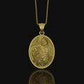 Bild in Galerie-Betrachter laden, St Sebastian Christian Jewelry, Catholic Jewelry, Patron Saint, Men Catholic Gift, San Sebastiano, Patron Saint Medal, Christian Necklace
